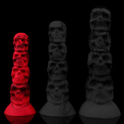 Bad Demon Plug Deathy S 15 x 5 cm Rouge
